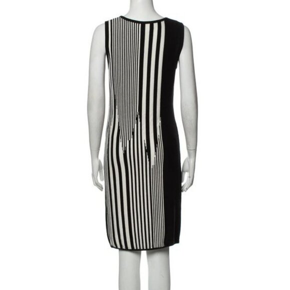 CARMEN MARCH Striped Knee-Length Dress​​​​ - Picture 3 of 3